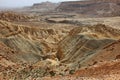 Machtesh Ramon - erosion crater in the Negev desert, the most picturesque natural landmark of Israel